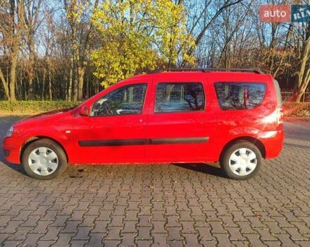 Красный Дачия Logan MCV, объемом двигателя 1.6 л и пробегом 190 тыс. км за 5700 $, фото 3 на Automoto.ua