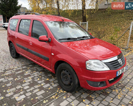 Дачия Logan MCV 2011 в Ровно на Automoto.ua Красный Дачия Logan MCV, объемом двигателя 1.6 л и пробегом 190 тыс. км за 5550 $, фото 4 на Automoto.ua