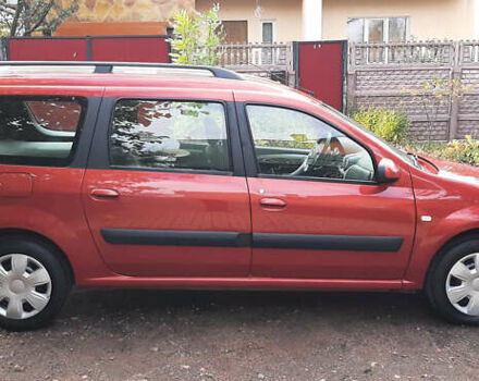 Красный Дачия Logan MCV, объемом двигателя 1.6 л и пробегом 178 тыс. км за 6650 $, фото 9 на Automoto.ua