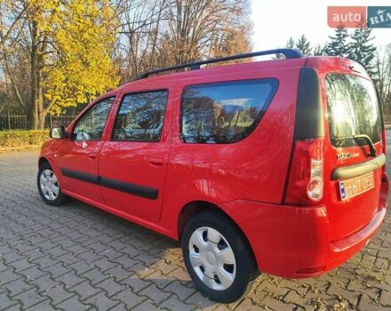Красный Дачия Logan MCV, объемом двигателя 1.6 л и пробегом 190 тыс. км за 5700 $, фото 8 на Automoto.ua