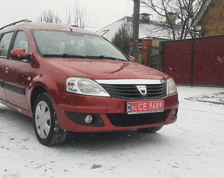Красный Дачия Logan MCV, объемом двигателя 1.6 л и пробегом 178 тыс. км за 6650 $, фото 9 на Automoto.ua
