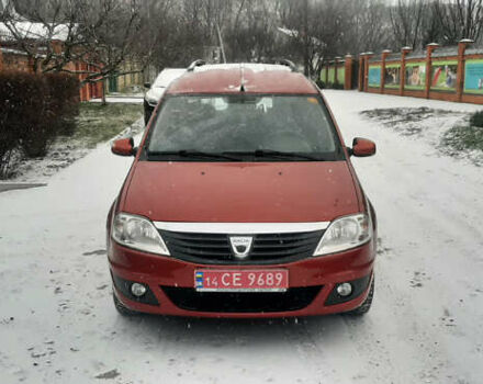 Красный Дачия Logan MCV, объемом двигателя 1.6 л и пробегом 178 тыс. км за 6650 $, фото 6 на Automoto.ua