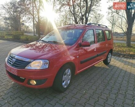 Красный Дачия Logan MCV, объемом двигателя 1.6 л и пробегом 190 тыс. км за 5700 $, фото 7 на Automoto.ua