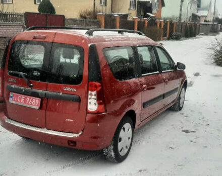 Красный Дачия Logan MCV, объемом двигателя 1.6 л и пробегом 178 тыс. км за 6650 $, фото 12 на Automoto.ua
