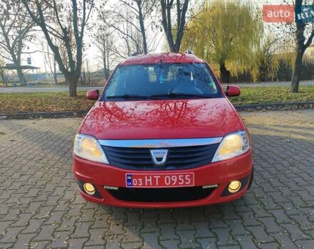 Красный Дачия Logan MCV, объемом двигателя 1.6 л и пробегом 190 тыс. км за 5700 $, фото 1 на Automoto.ua