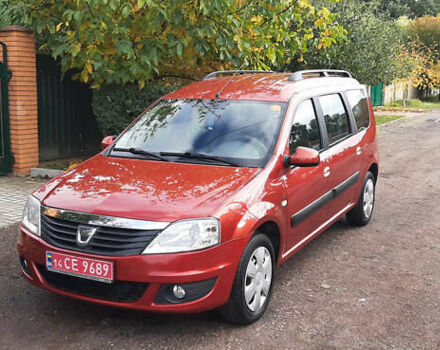 Красный Дачия Logan MCV, объемом двигателя 1.6 л и пробегом 178 тыс. км за 6650 $, фото 4 на Automoto.ua
