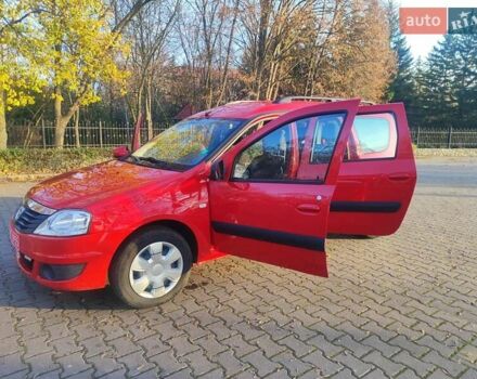 Красный Дачия Logan MCV, объемом двигателя 1.6 л и пробегом 190 тыс. км за 5700 $, фото 6 на Automoto.ua