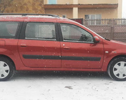 Красный Дачия Logan MCV, объемом двигателя 1.6 л и пробегом 178 тыс. км за 6650 $, фото 11 на Automoto.ua