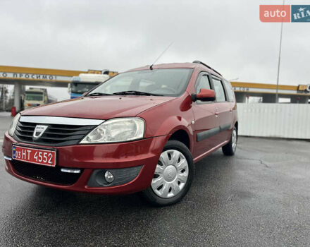 Красный Дачия Logan MCV, объемом двигателя 1.6 л и пробегом 120 тыс. км за 7300 $, фото 17 на Automoto.ua