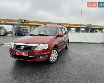 Красный Дачия Logan MCV, объемом двигателя 1.6 л и пробегом 120 тыс. км за 7300 $, фото 14 на Automoto.ua