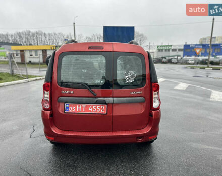 Красный Дачия Logan MCV, объемом двигателя 1.6 л и пробегом 120 тыс. км за 7300 $, фото 28 на Automoto.ua