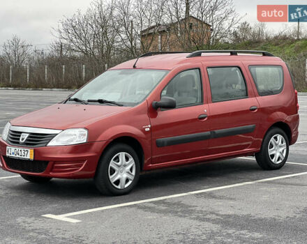 Красный Дачия Logan MCV, объемом двигателя 1.6 л и пробегом 161 тыс. км за 7200 $, фото 1 на Automoto.ua