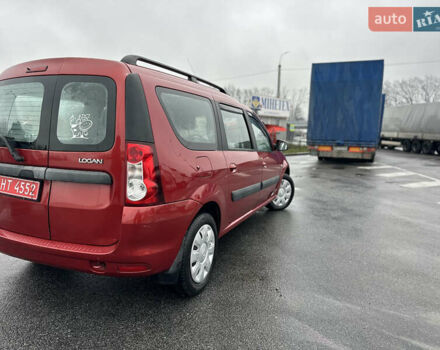 Красный Дачия Logan MCV, объемом двигателя 1.6 л и пробегом 120 тыс. км за 7300 $, фото 20 на Automoto.ua