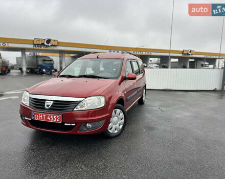 Красный Дачия Logan MCV, объемом двигателя 1.6 л и пробегом 120 тыс. км за 7300 $, фото 13 на Automoto.ua