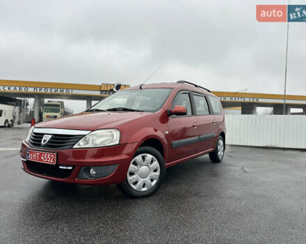 Красный Дачия Logan MCV, объемом двигателя 1.6 л и пробегом 120 тыс. км за 7300 $, фото 16 на Automoto.ua