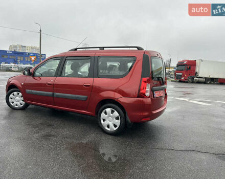 Красный Дачия Logan MCV, объемом двигателя 1.6 л и пробегом 120 тыс. км за 7300 $, фото 11 на Automoto.ua