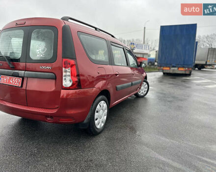 Красный Дачия Logan MCV, объемом двигателя 1.6 л и пробегом 120 тыс. км за 7300 $, фото 21 на Automoto.ua