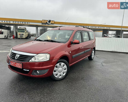 Красный Дачия Logan MCV, объемом двигателя 1.6 л и пробегом 120 тыс. км за 7300 $, фото 15 на Automoto.ua