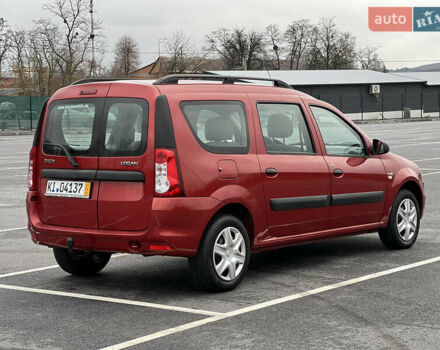 Красный Дачия Logan MCV, объемом двигателя 1.6 л и пробегом 161 тыс. км за 7200 $, фото 5 на Automoto.ua