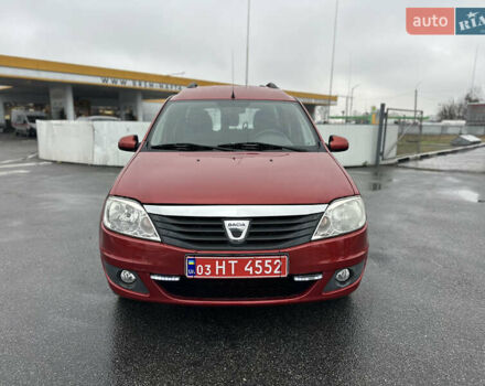 Красный Дачия Logan MCV, объемом двигателя 1.6 л и пробегом 120 тыс. км за 7300 $, фото 23 на Automoto.ua
