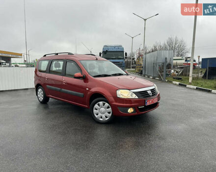 Красный Дачия Logan MCV, объемом двигателя 1.6 л и пробегом 120 тыс. км за 7300 $, фото 6 на Automoto.ua