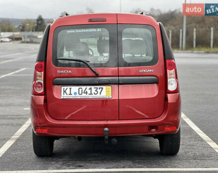 Красный Дачия Logan MCV, объемом двигателя 1.6 л и пробегом 161 тыс. км за 7200 $, фото 6 на Automoto.ua