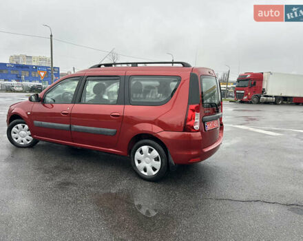 Красный Дачия Logan MCV, объемом двигателя 1.6 л и пробегом 120 тыс. км за 7300 $, фото 10 на Automoto.ua