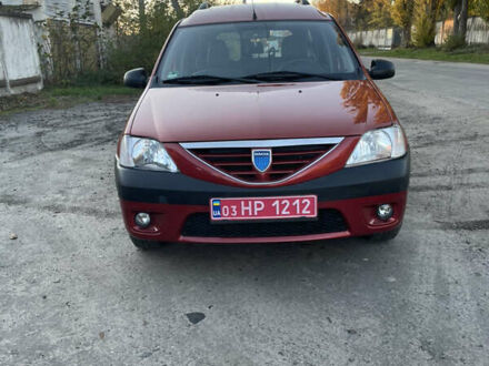 Дачия Logan MCV 2008 в Млынове на Automoto.ua Красный Дачия Logan MCV, объемом двигателя 1.6 л и пробегом 204 тыс. км за 4850 $, фото 1 на Automoto.ua