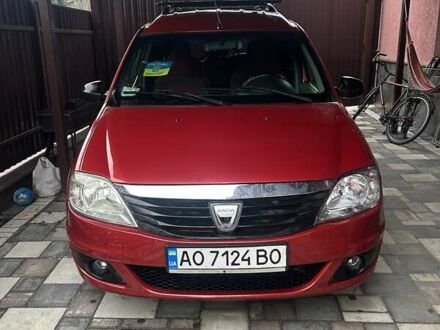 Красный Дачия Logan MCV, объемом двигателя 1.6 л и пробегом 194 тыс. км за 4500 $, фото 1 на Automoto.ua