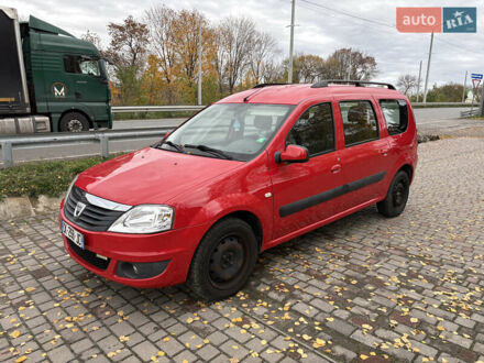 Дачия Logan MCV 2011 в Ровно на Automoto.ua Красный Дачия Logan MCV, объемом двигателя 1.6 л и пробегом 190 тыс. км за 5550 $, фото 1 на Automoto.ua