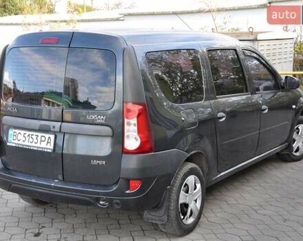 Серый Дачия Logan MCV, объемом двигателя 1.6 л и пробегом 248 тыс. км за 3200 $, фото 7 на Automoto.ua