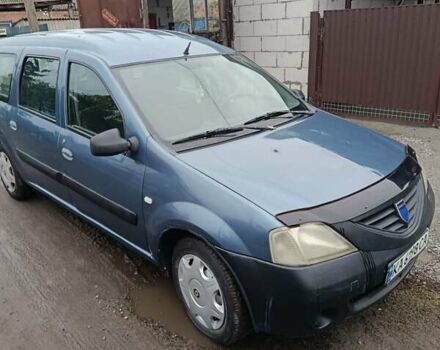 Серый Дачия Logan MCV, объемом двигателя 1.6 л и пробегом 206 тыс. км за 4150 $, фото 4 на Automoto.ua