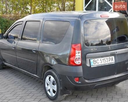 Серый Дачия Logan MCV, объемом двигателя 1.6 л и пробегом 248 тыс. км за 3200 $, фото 11 на Automoto.ua