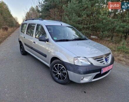Серый Дачия Logan MCV, объемом двигателя 1.6 л и пробегом 198 тыс. км за 5550 $, фото 2 на Automoto.ua