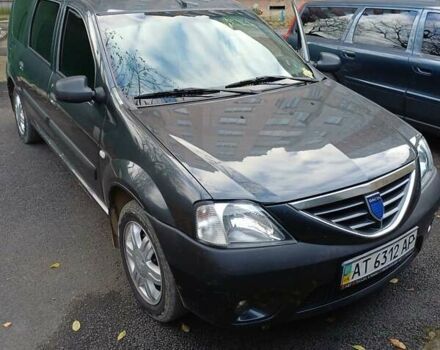 Серый Дачия Logan MCV, объемом двигателя 1.6 л и пробегом 126 тыс. км за 4300 $, фото 3 на Automoto.ua
