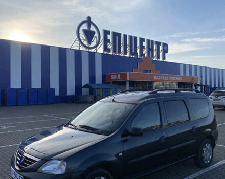 Серый Дачия Logan MCV, объемом двигателя 1.6 л и пробегом 206 тыс. км за 5300 $, фото 7 на Automoto.ua