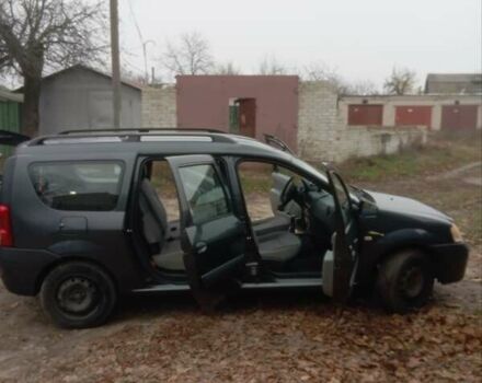 Серый Дачия Logan MCV, объемом двигателя 1.6 л и пробегом 214 тыс. км за 6200 $, фото 3 на Automoto.ua