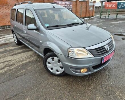 Серый Дачия Logan MCV, объемом двигателя 1.6 л и пробегом 174 тыс. км за 5950 $, фото 14 на Automoto.ua
