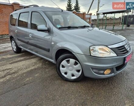 Серый Дачия Logan MCV, объемом двигателя 1.6 л и пробегом 174 тыс. км за 5950 $, фото 17 на Automoto.ua