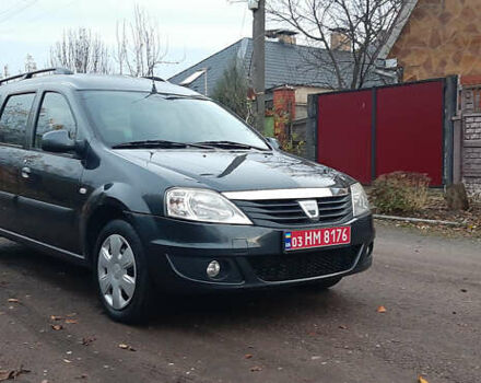 Серый Дачия Logan MCV, объемом двигателя 1.6 л и пробегом 180 тыс. км за 6650 $, фото 14 на Automoto.ua