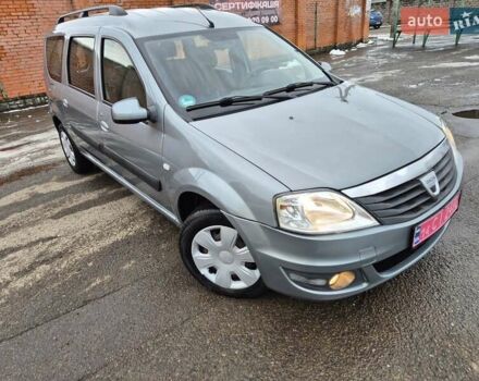 Серый Дачия Logan MCV, объемом двигателя 1.6 л и пробегом 174 тыс. км за 5950 $, фото 15 на Automoto.ua