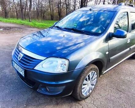 Серый Дачия Logan MCV, объемом двигателя 1.6 л и пробегом 224 тыс. км за 6800 $, фото 2 на Automoto.ua