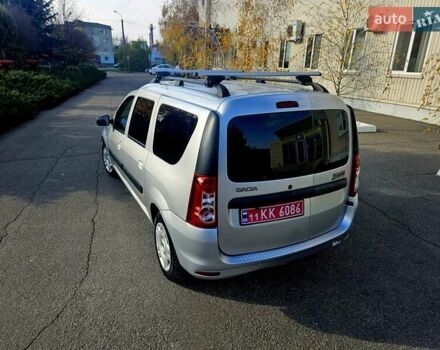 Серый Дачия Logan MCV, объемом двигателя 1.6 л и пробегом 196 тыс. км за 5850 $, фото 10 на Automoto.ua