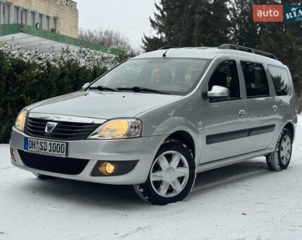 Серый Дачия Logan MCV, объемом двигателя 1.6 л и пробегом 124 тыс. км за 6650 $, фото 1 на Automoto.ua