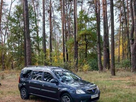 Серый Дачия Logan MCV, объемом двигателя 1.6 л и пробегом 210 тыс. км за 5300 $, фото 1 на Automoto.ua