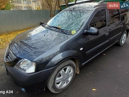 Серый Дачия Logan MCV, объемом двигателя 1.6 л и пробегом 126 тыс. км за 4300 $, фото 1 на Automoto.ua