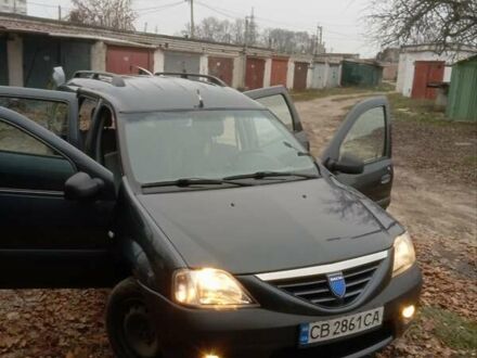 Серый Дачия Logan MCV, объемом двигателя 1.6 л и пробегом 214 тыс. км за 6200 $, фото 1 на Automoto.ua
