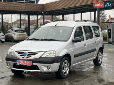 Сірий Дачія Logan MCV, об'ємом двигуна 1.6 л та пробігом 222 тис. км за 5800 $, фото 1 на Automoto.ua