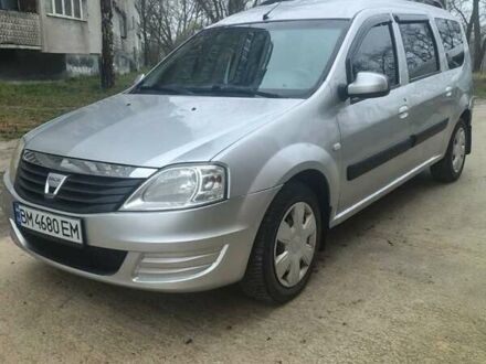 Серый Дачия Logan MCV, объемом двигателя 1.6 л и пробегом 245 тыс. км за 4100 $, фото 1 на Automoto.ua