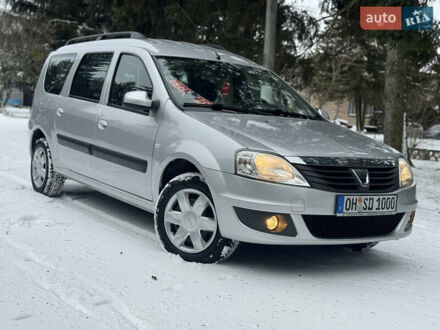 Серый Дачия Logan MCV, объемом двигателя 1.6 л и пробегом 124 тыс. км за 6650 $, фото 1 на Automoto.ua